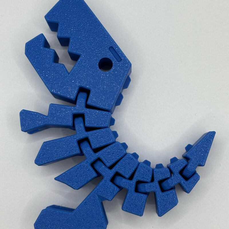 Flexi Rex Duży - Niebieski