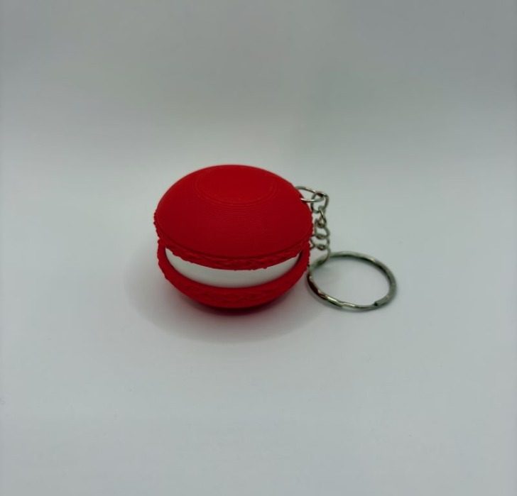 Clicker makaronik czerwony